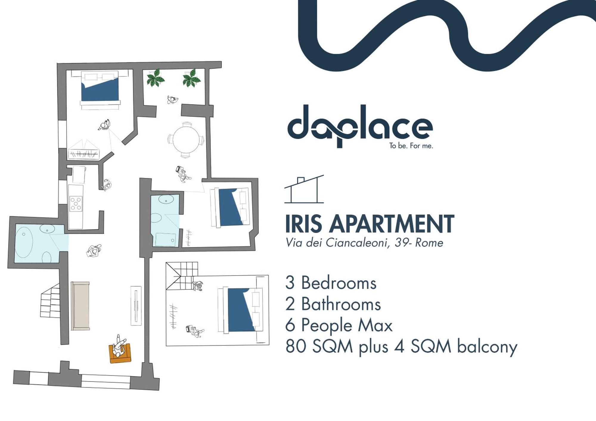 Daplace - Iris Apartment Rzym Zewnętrze zdjęcie